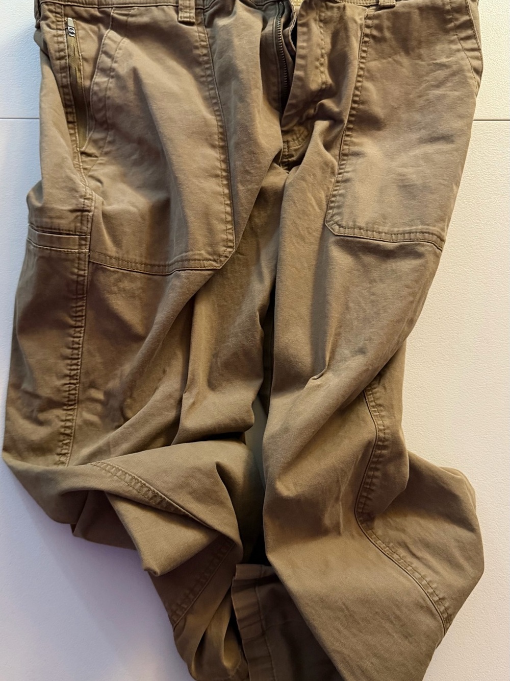 Weatherproof Men's Cargo Pants - Tan Utility Cut